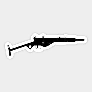 STEN Sten MK II Historical 1941 British sub machine gun Sticker